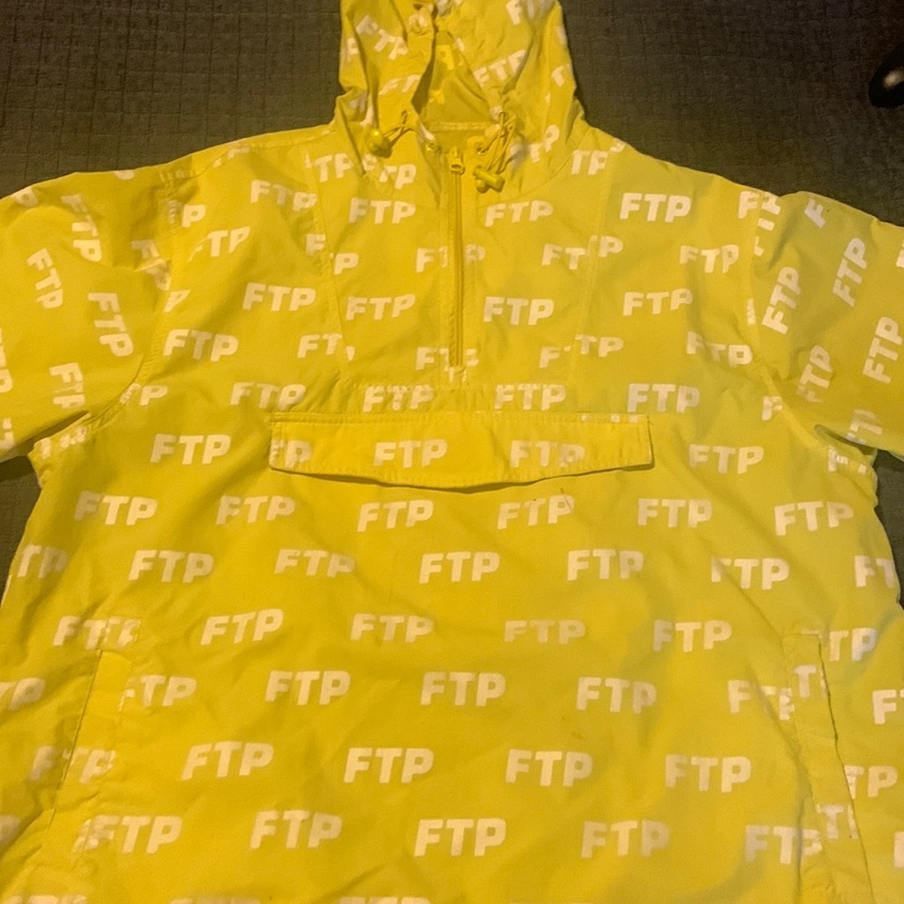 FTP rare yellow windbreaker